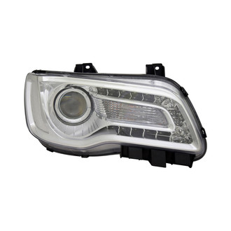 TruParts® - Passenger Side Replacement Headlight (CAPA Certified)