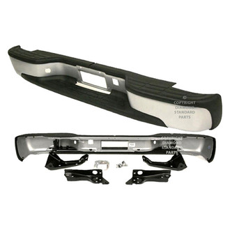 TruParts® - Rear Step Bumper Assembly (Diamond Standard Line)