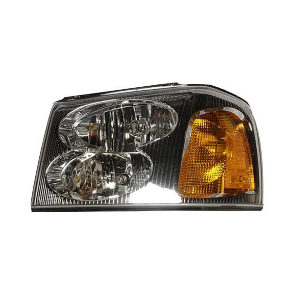TruParts® - Driver Side Replacement Headlight, GMC Envoy