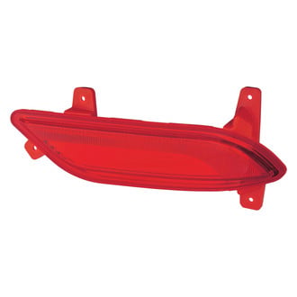 TruParts® - Rear Passenger Side Bumper Reflector (CAPA Certified)
