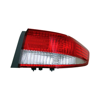 TruParts® - Passenger Side Outer Replacement Tail Light Lens and Housing (Standard Line)