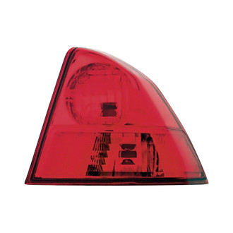 TruParts® - Passenger Side Outer Replacement Tail Light Lens and Housing (CAPA Certified)