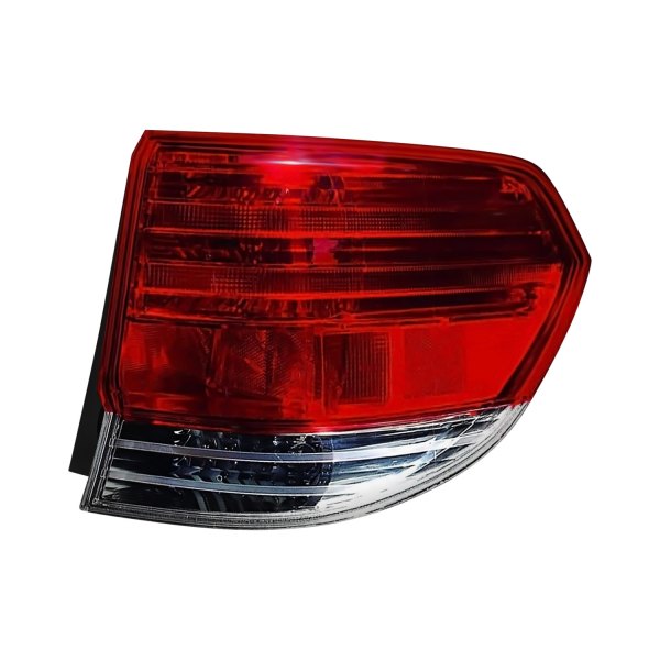 TruParts® - Passenger Side Outer Replacement Tail Light Lens and Housing, Honda Odyssey