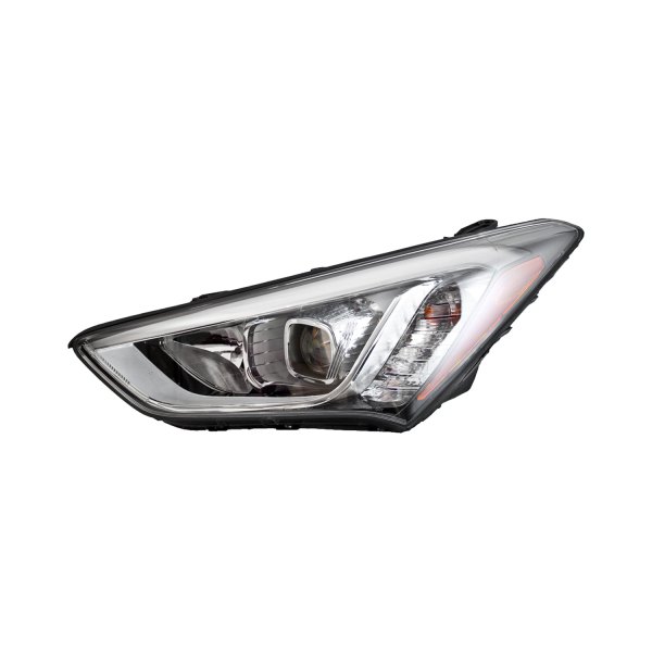 TruParts® - Driver Side Replacement Headlight, Hyundai Santa Fe