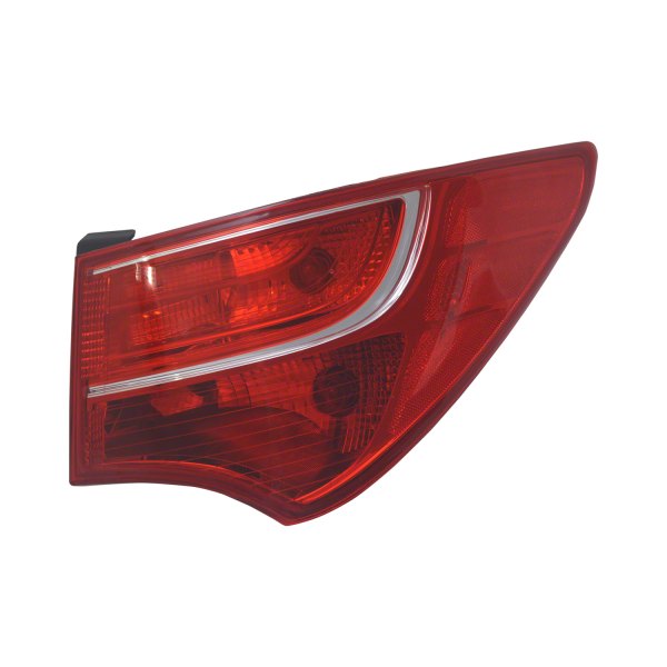 TruParts® - Passenger Side Outer Replacement Tail Light, Hyundai Santa Fe