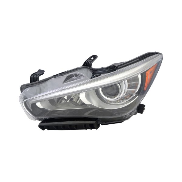 TruParts® - Driver Side Replacement Headlight, Infiniti Q50
