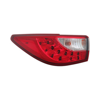 TruParts® - Driver Side Outer Replacement Tail Light (CAPA Certified)