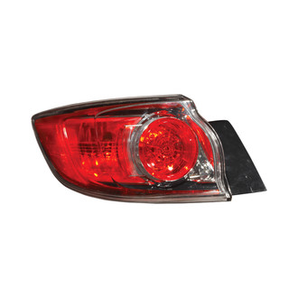 TruParts® - Driver Side Outer Replacement Tail Light (CAPA Certified)