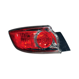 TruParts® - Driver Side Outer Replacement Tail Light (CAPA Certified)