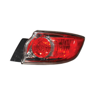 TruParts® - Passenger Side Outer Replacement Tail Light (CAPA Certified)