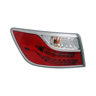 TruParts® - Driver Side Outer Replacement Tail Light (CAPA Certified)