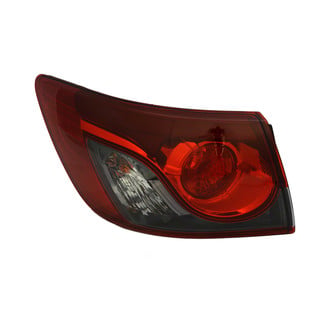 TruParts® - Driver Side Outer Replacement Tail Light (CAPA Certified)