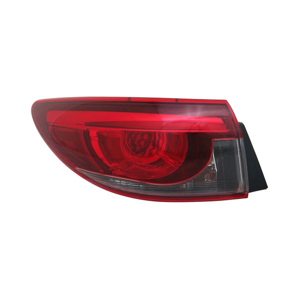 TruParts® - Driver Side Outer Replacement Tail Light, Mazda 6