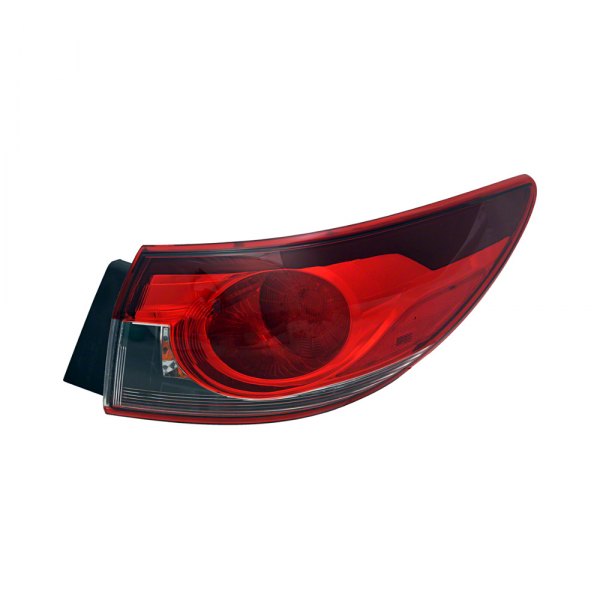 TruParts® - Passenger Side Outer Replacement Tail Light, Mazda 6