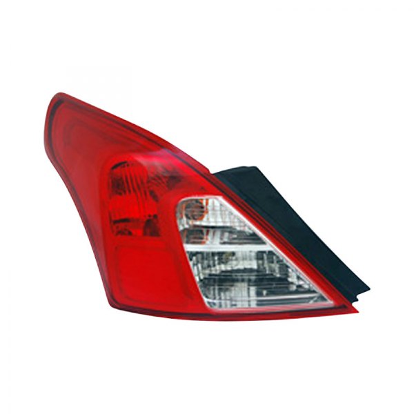 TruParts® - Driver Side Outer Replacement Tail Light, Nissan Versa