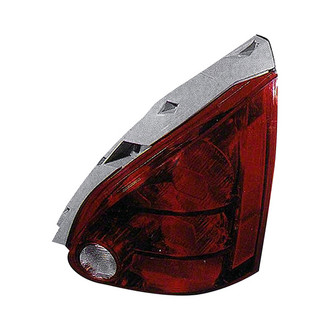 TruParts® - Passenger Side Replacement Tail Light Lens and Housing (CAPA Certified)