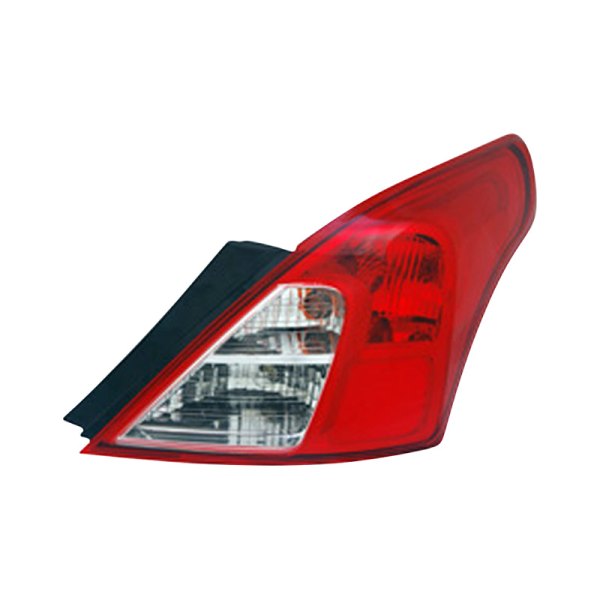 TruParts® - Passenger Side Outer Replacement Tail Light, Nissan Versa