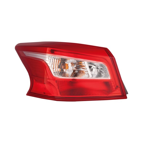 TruParts® - Driver Side Outer Replacement Tail Light, Nissan Sentra