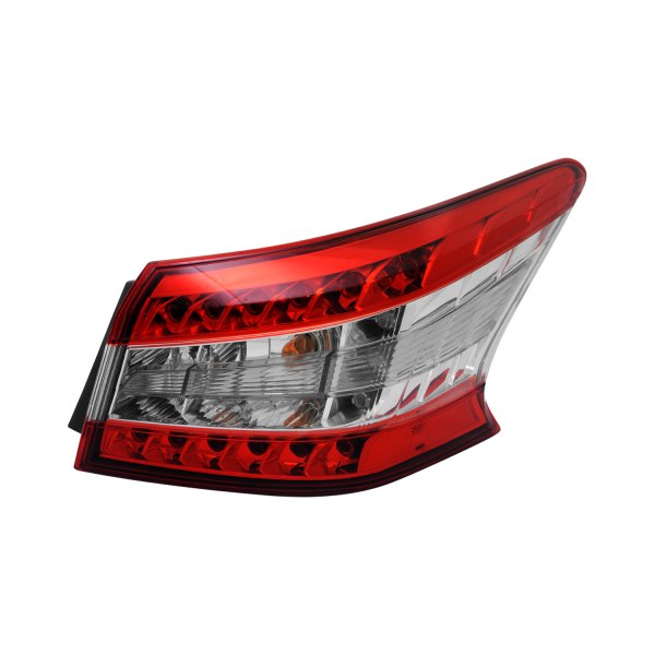 TruParts® - Passenger Side Outer Replacement Tail Light, Nissan Sentra