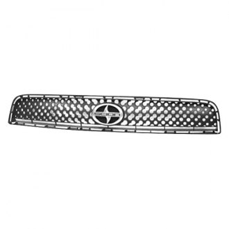 APS Compatible with 2005-2010 TC Lower Bumper Stainless Steel Black 8x6 Horizontal Billet Grille Insert S18-J91066T 