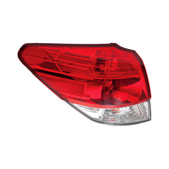 TruParts® - Driver Side Outer Replacement Tail Light (CAPA Certified)