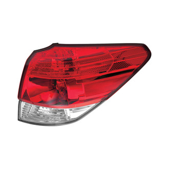 TruParts® - Passenger Side Outer Replacement Tail Light (CAPA Certified)