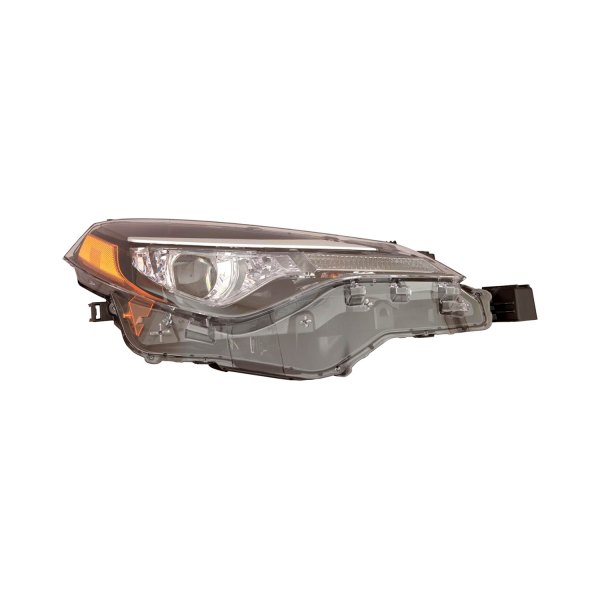 TruParts® - Passenger Side Replacement Headlight, Toyota Corolla
