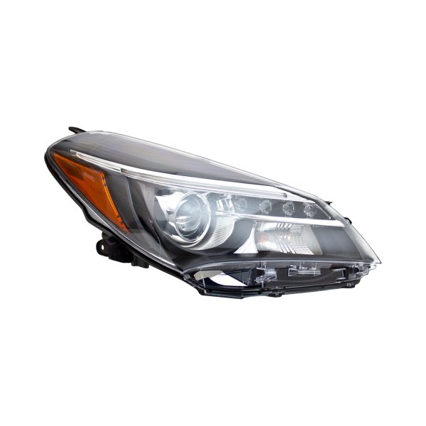 TruParts® - Passenger Side Replacement Headlight, Toyota Yaris