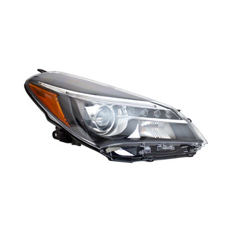 TruParts® - Passenger Side Replacement Headlight Lens and Housing (CAPA Certified)