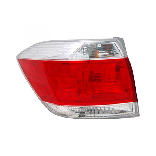 TruParts® - Driver Side Replacement Tail Light, Toyota Highlander