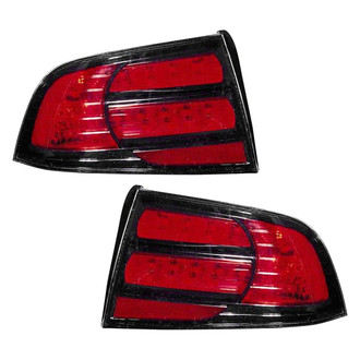 TruParts® - Driver and Passenger Side Replacement Tail Light Lens and Housings (CAPA Certified)