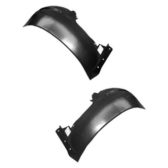 TruParts® - Front Rearward Driver and Passenger Side Fender Liner Rear Section Set (Standard Line)