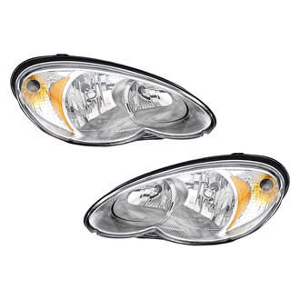 TruParts® - Driver and Passenger Side Replacement Headlight Set (CAPA Certified)