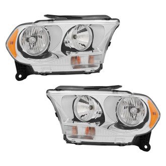 TruParts® - Driver and Passenger Side Replacement Headlight Set (CAPA Certified)