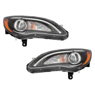 TruParts® - Driver and Passenger Side Replacement Headlight Set (CAPA Certified)