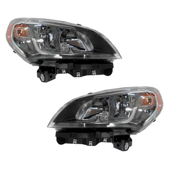 TruParts® - Driver and Passenger Side Replacement Headlight Set (CAPA Certified)