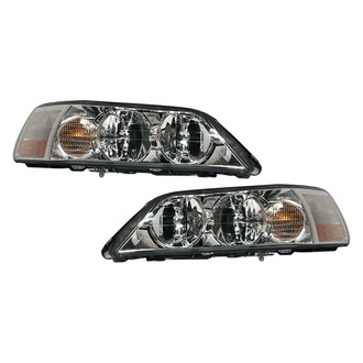 TruParts® - Driver and Passenger Side Replacement Headlight Set (CAPA Certified)