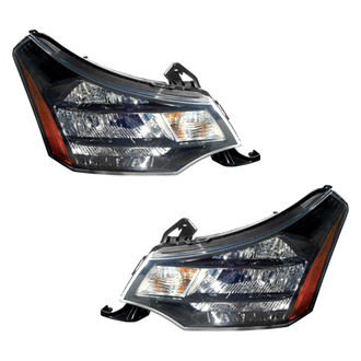 TruParts® - Driver and Passenger Side Replacement Headlight Set (CAPA Certified)