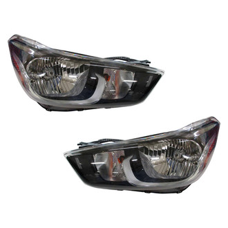 TruParts® - Driver and Passenger Side Replacement Headlight Set (Standard Line)