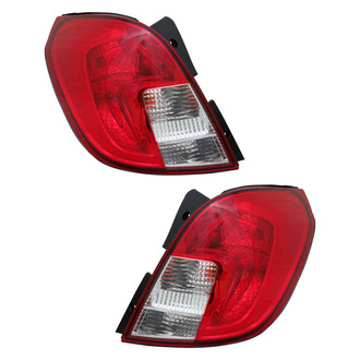 TruParts® - Driver and Passenger Side Replacement Tail Lights (CAPA Certified)