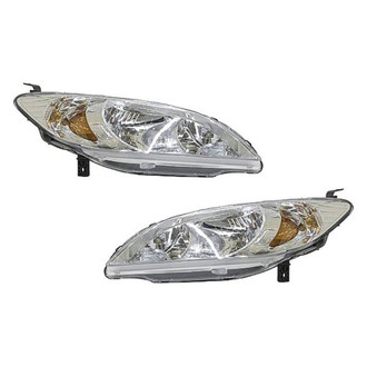 TruParts® - Driver and Passenger Side Replacement Headlight Set (CAPA Certified)