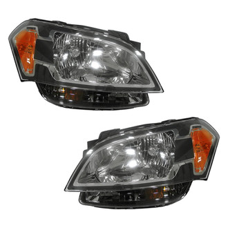 TruParts® - Driver and Passenger Side Replacement Headlight Set (CAPA Certified)