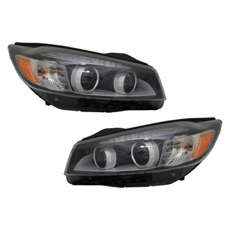 TruParts® - Driver and Passenger Side Replacement Headlight Set (CAPA Certified)