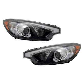 TruParts® - Driver and Passenger Side Replacement Headlight Set (Standard Line)