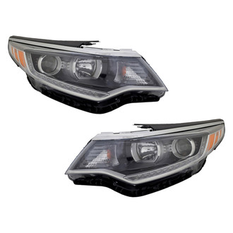 TruParts® - Driver and Passenger Side Replacement Headlight Set (Standard Line)