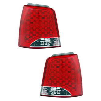 TruParts® - Driver and Passenger Side Outer Replacement Tail Lights (CAPA Certified)
