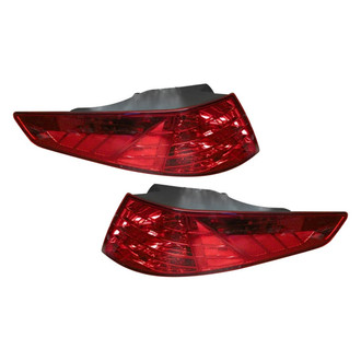 TruParts® - Driver and Passenger Side Outer Replacement Tail Lights (CAPA Certified)