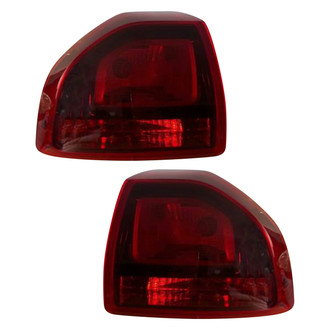 TruParts® - Driver and Passenger Side Outer Replacement Tail Lights (CAPA Certified)