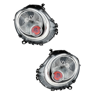 TruParts® - Driver and Passenger Side Replacement Headlight Set (CAPA Certified)