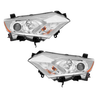 TruParts® - Driver and Passenger Side Replacement Headlight Set (CAPA Certified)